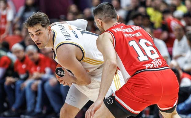 Mario Hezonja durante el partido.  GETTY IMAGES