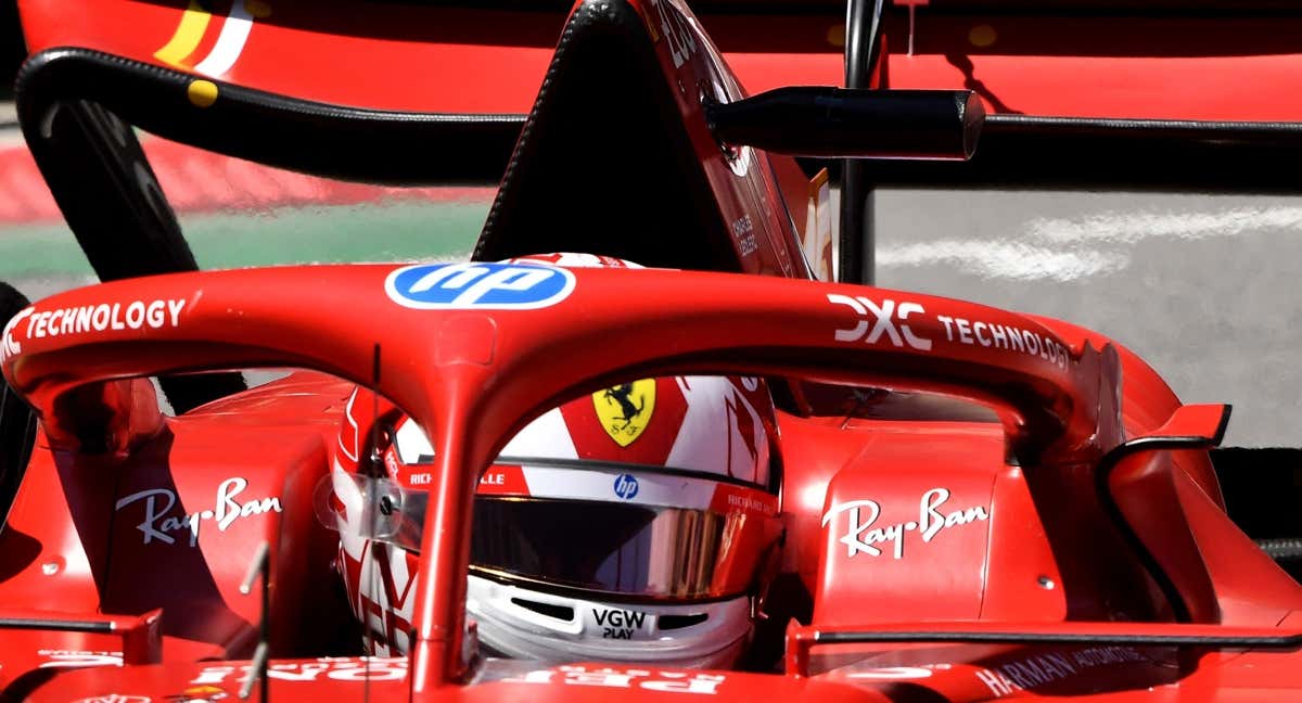 Charles Leclerc, en el circuito de Mónaco. /REUTERS