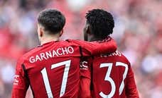 Alejandro Garnacho y Kobbie Mainoo, los 'Ten Hag Boys' que marcan el presente y futuro del Manchester United