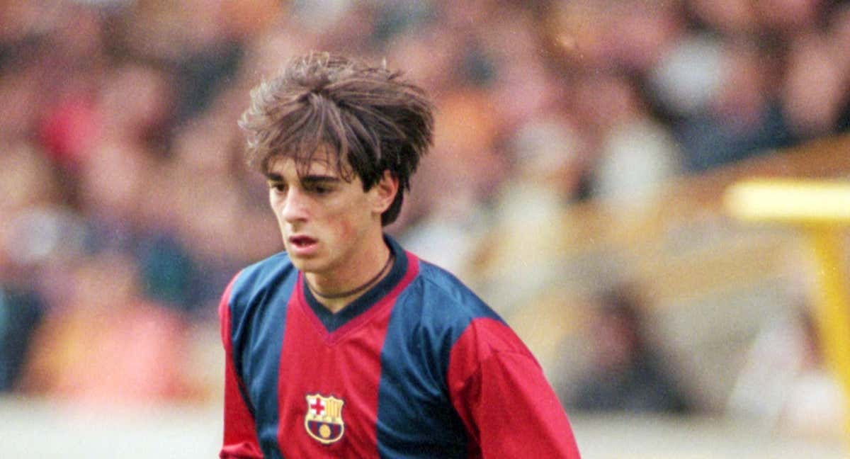 Jofre Mateu, en un partido con el Barça.