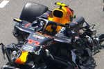 El accidente de Checo Pérez le costará entre dos y tres millones a Red Bull