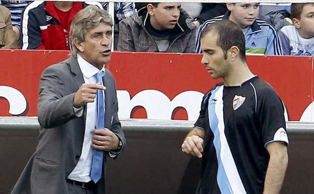 Pellegrini y Maresca también coincidieron en el Málaga. EFE