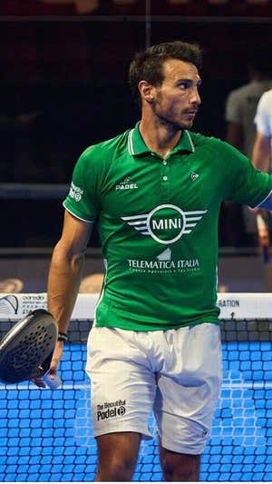 Carlos Perez Cabeza durante un torneo. PREMIER PADEL