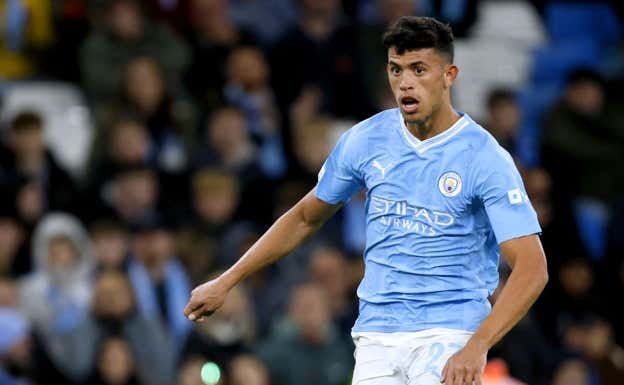 Matheus Nunes, futbolista del Manchester City, trabajó con Pedro Alves. Getty Images