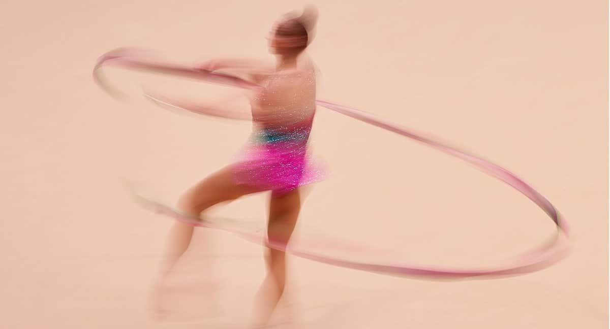 La gimnasia rítmica es uno de los deportes donde se puede producir en más ocasiones la triada femenina. /GETTY