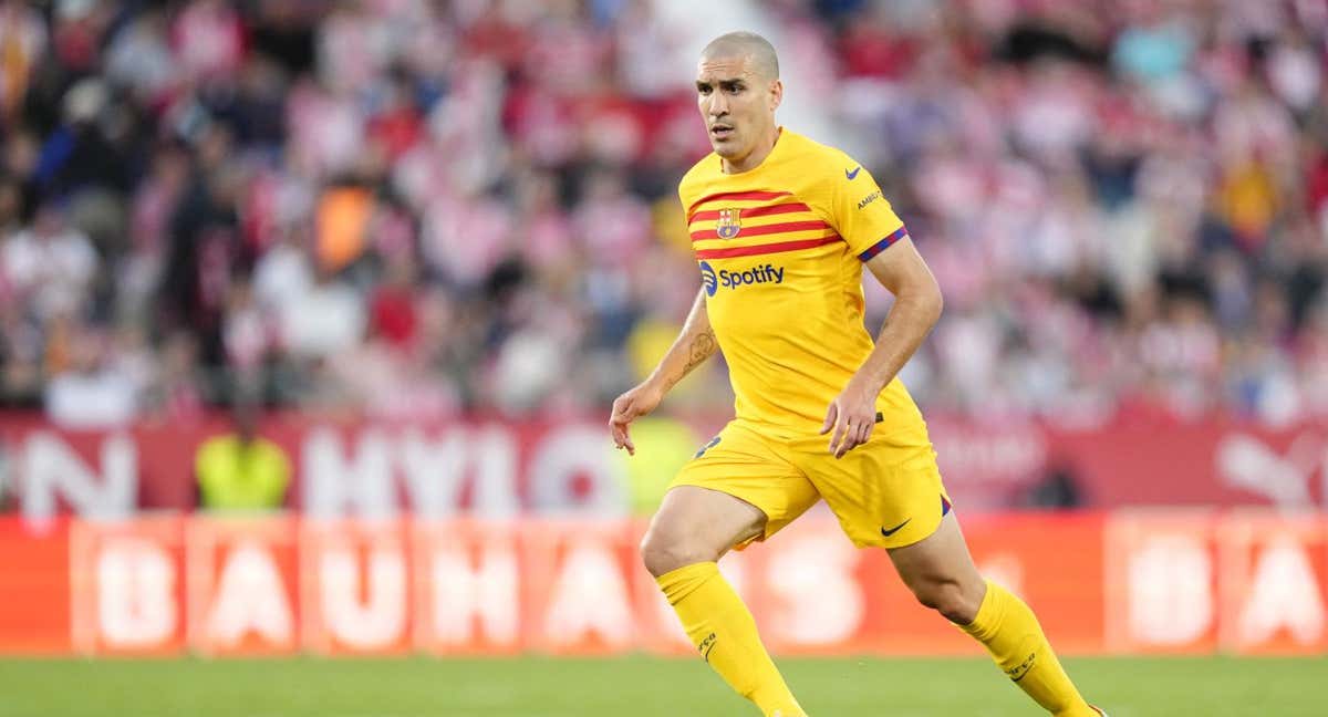 Oriol Romeu disputó el último tramo de partido en Montilivi.