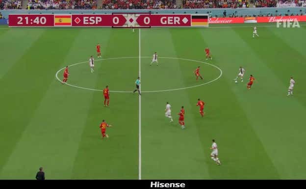 Gündogan, por delante de Kimmich y Goretzka.