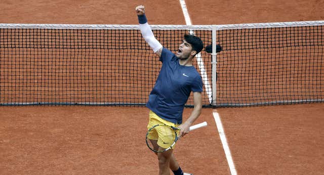 Carlos Alcaraz no encuentra el techo en Roland Garros