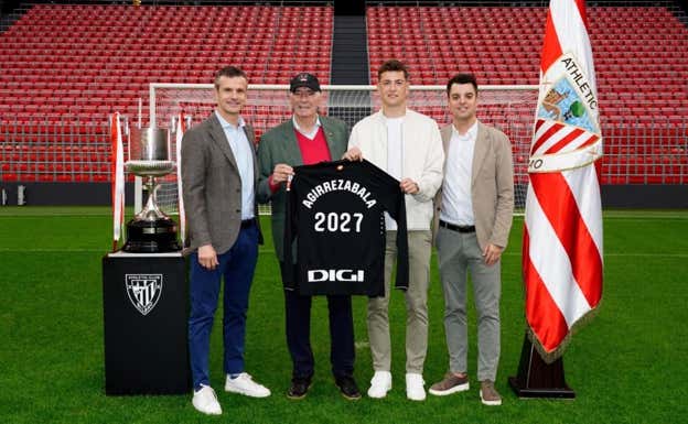 La renovación de Julen Agirrezabala es una de las más aplaudidas de este año. Athletic Club