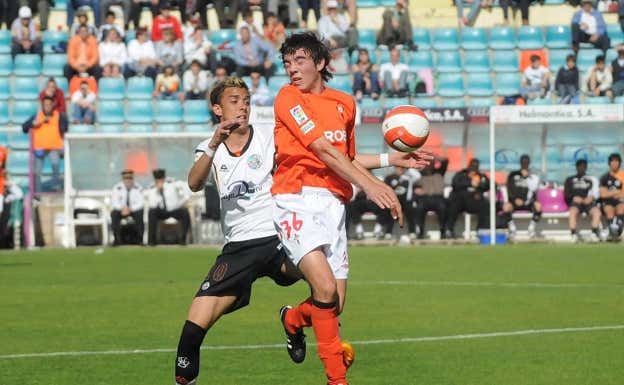 Aspas debutó con el Celta en 2008 en un partido contra el Salamanca.  EFE