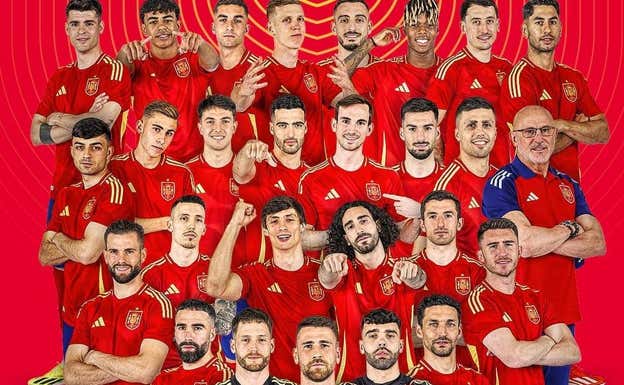 Lista de 26 convocados para la Eurocopa. RFEF