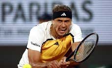La trampa de Zverev para ganar el saque en los cuartos de final de Roland Garros
