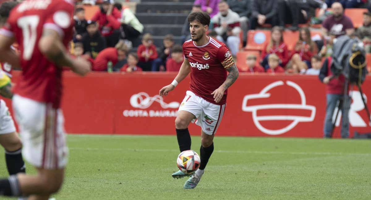 Joan Oriol, en el Nou Estadi. /NÀSTIC