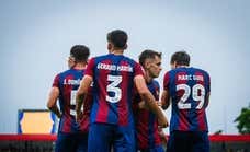 El Barça B engulle al Ibiza con un vendaval y luchará por el ascenso a Segunda: ¡cuatro goles en 15 minutos!