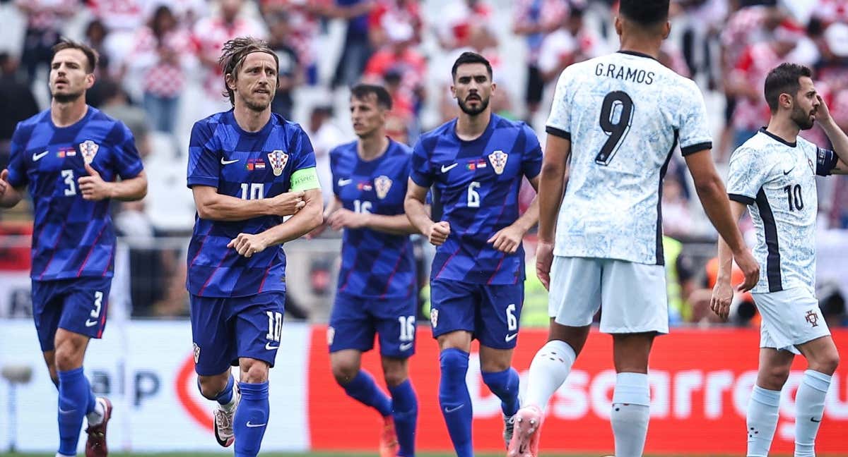 Modric marcó de penalti el 1-0 ante Portugal. /EFE