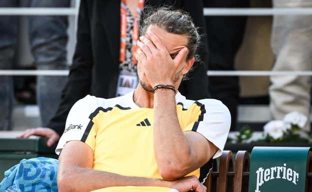 Zverev ha caído en sus dos finales.  EP
