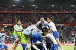 El Espanyol neutraliza el efecto del Molinón y pone pie y medio en la final del playoff de ascenso a Primera gracias a un gol de Puado