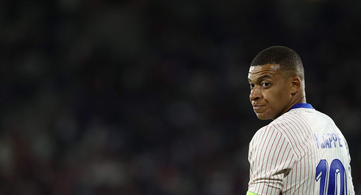 Mbappé, en el Francia-Canadá.