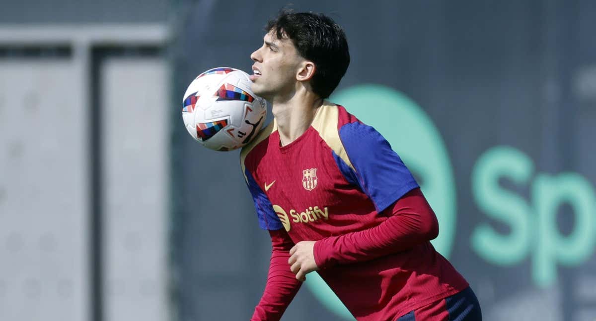 Joao Félix, en un entrenamiento./EFE