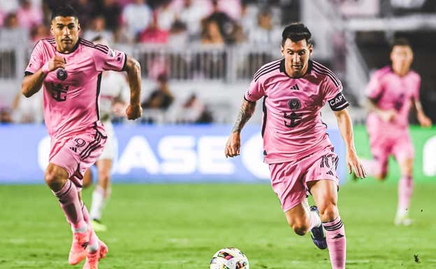 Suárez y Messi, las dos grandes figuras de la MLS.  INTER MIAMI