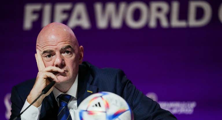 El presidente de FIFA Gianni Infantino.
