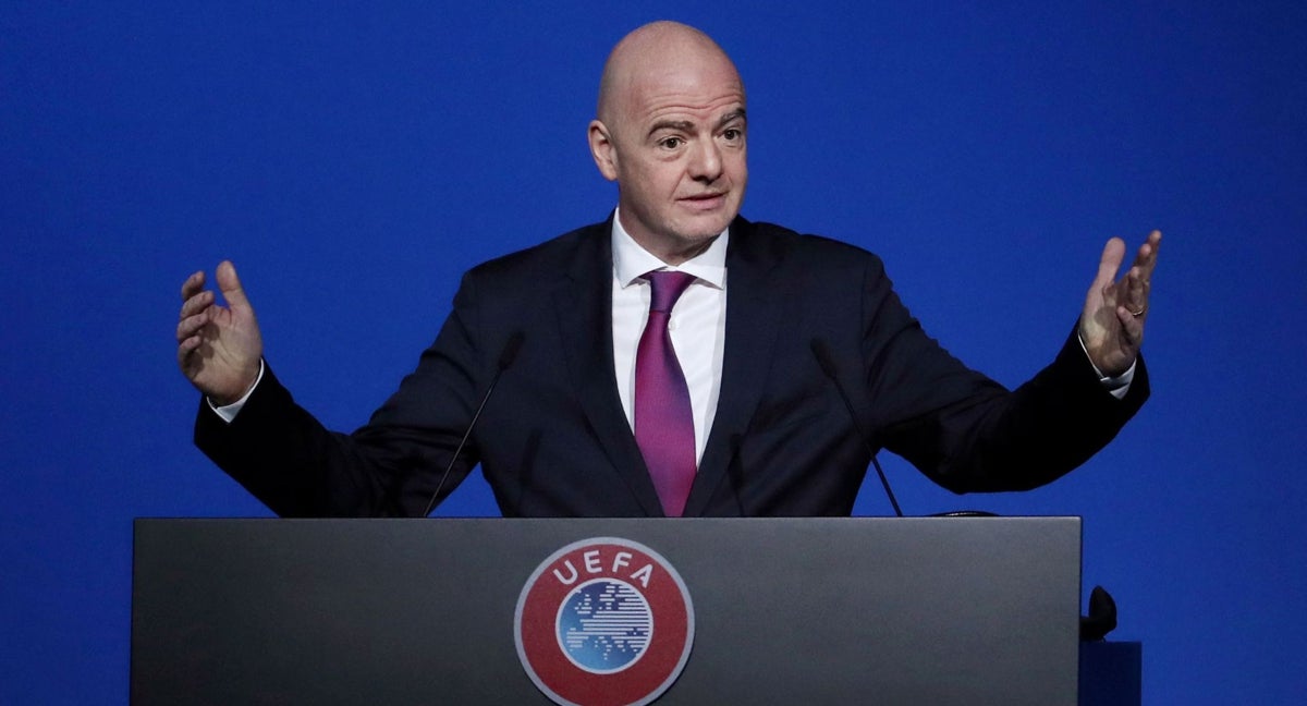 Gianni Infantino, presidente de la FIFA.