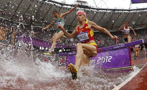 Marta Domínguez durante los Juegos de 2012. Reuters