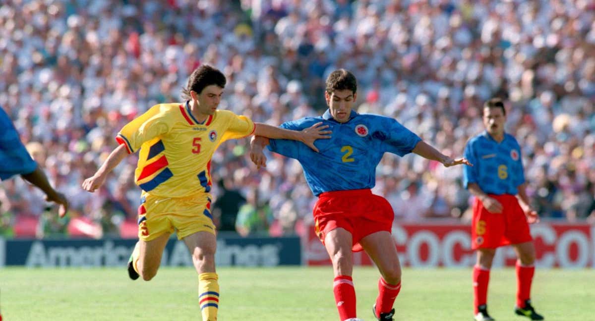 Rumania en el Mundial 1994./Getty