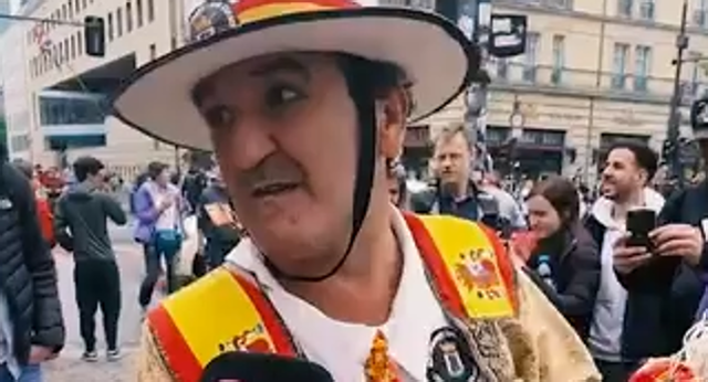 Ambientazo en la capital alemana antes del España-Croacia
