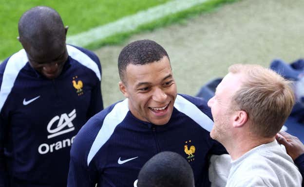 Mbappé estuvo cerca de recalar en el RB Leipzig.  AFP