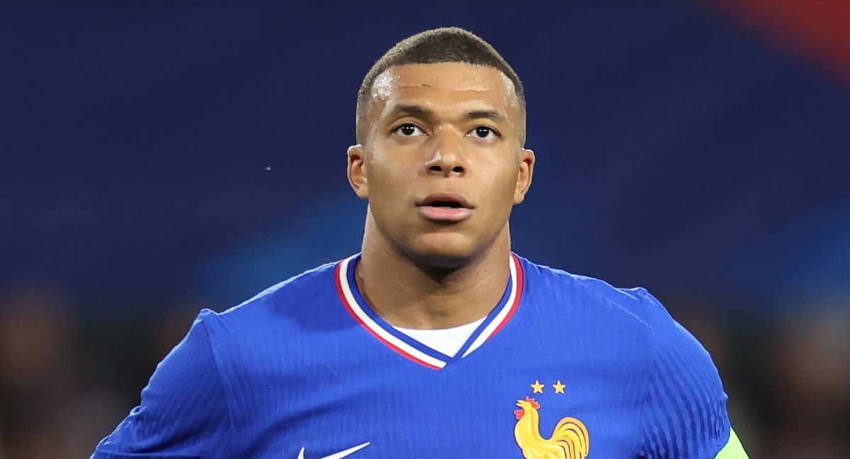 Mbappé, con Francia./EFE