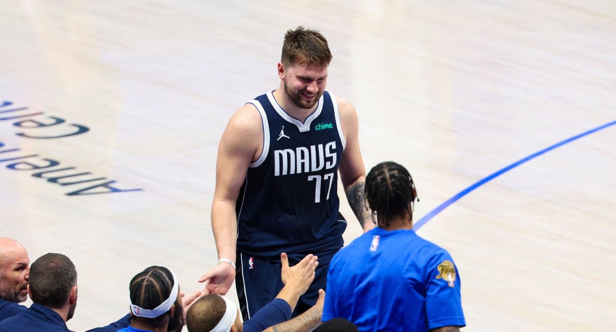 Luka Doncic, durante estas finales.