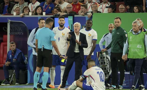 Deschamps tendrá que elegir.  EP
