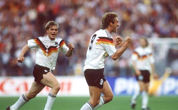 Alemania, en la Eurocopa 1988. ETTY
