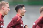 Reina el optimismo con Robert Lewandowski: se entrena con el grupo y apunta a Austria