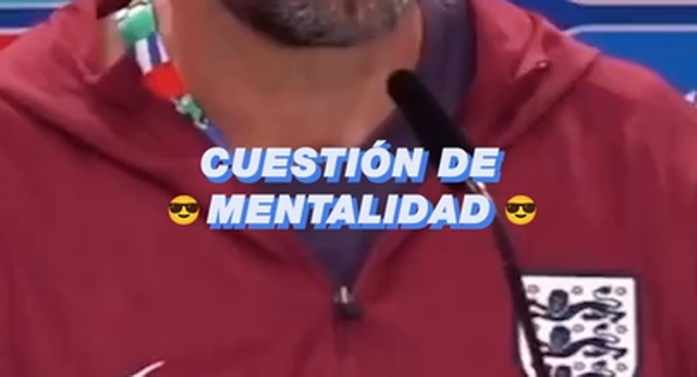 Gareth Southgate habló en rueda de prensa sobre la que es para él la clave del éxito.
