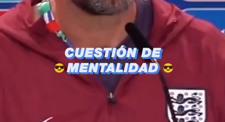 Gareth Southgate habló en rueda de prensa sobre la que es para él la clave del éxito.