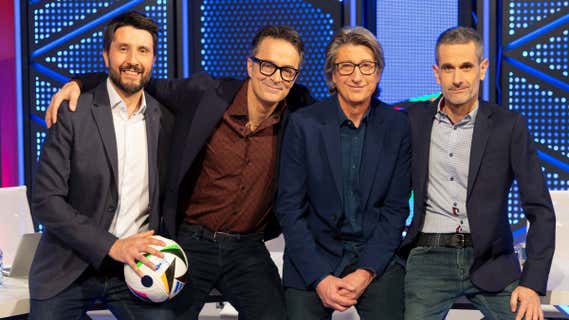 Paco Caro, Marcos López, Juan Carlos Rivero y David Figueira/RTVE