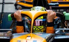 Lando Norris da un golpe en Barcelona; Carlos Sainz saldrá sexto y Fernando Alonso, décimo