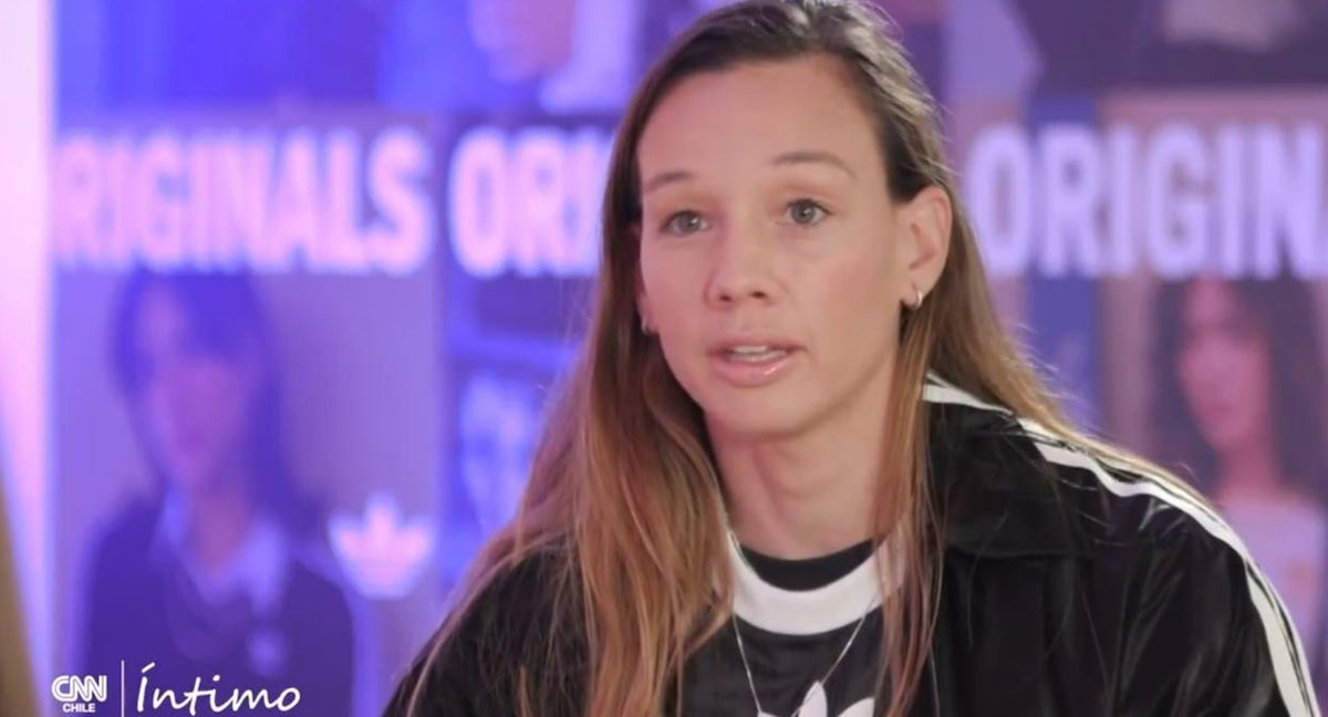 Tiane Endler, durante la entrevista concedida a CNN Chile.