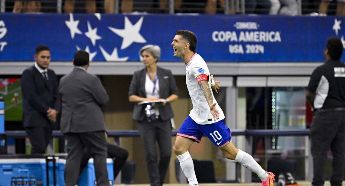 Pusilic celebra su golazo ante Bolivia. /REUTERS