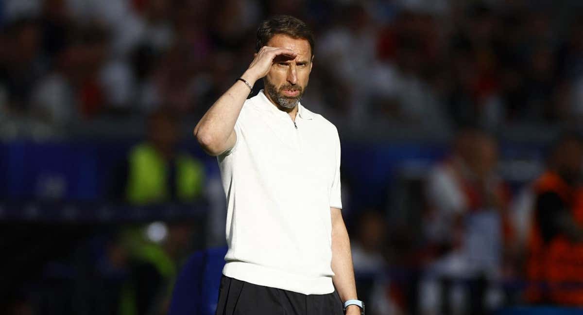 Gareth Southgate, seleccionador de Inglaterra.