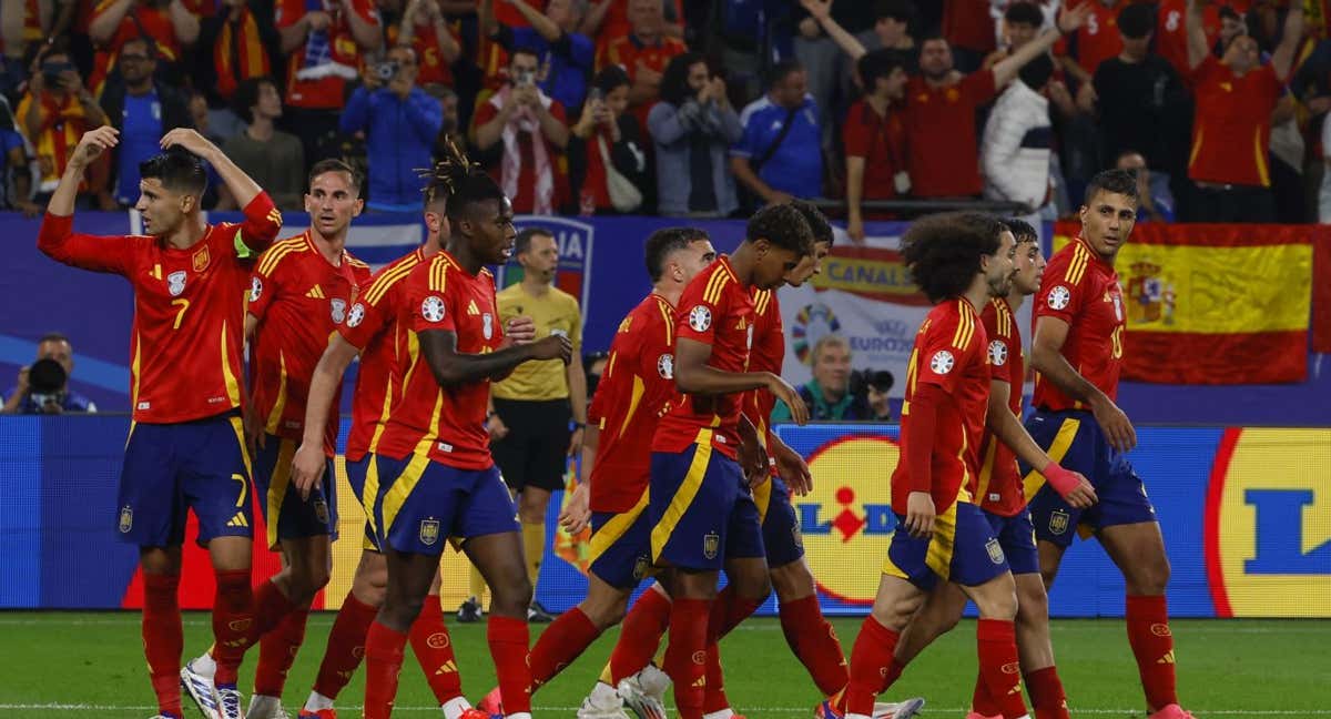 España ya conoce a su rival en los octavos de final de la Eurocopa./EFE