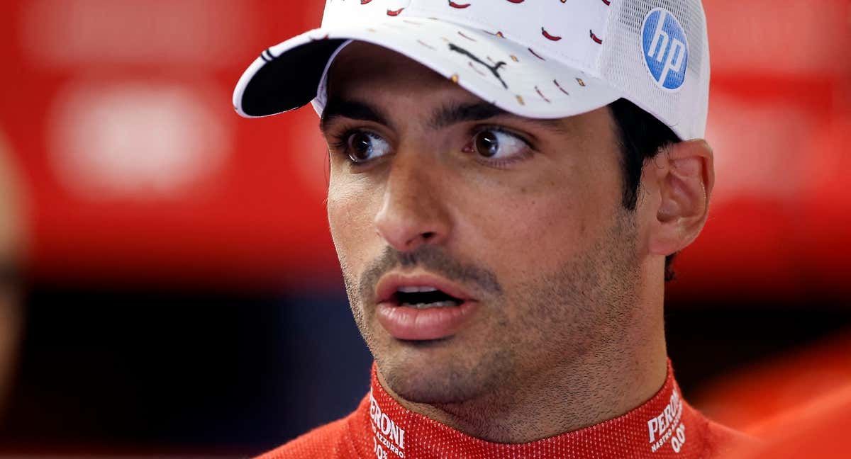 Carlos Sainz, en Montmeló./REUTERS