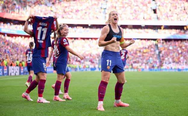 Lucy Bronze con la camiseta de Alexia Putellas.  INSTAGRAM: LUCY BRONZE