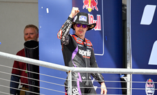 Maverick Viñales decidió dejar Aprilia un gran premio después de arrasar en Austin