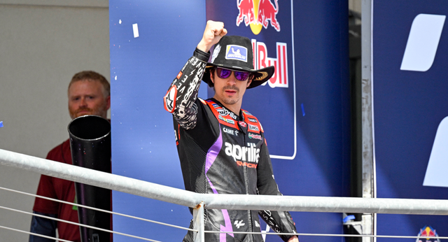 Maverick Viñales decidió dejar Aprilia un gran premio después de arrasar en Austin