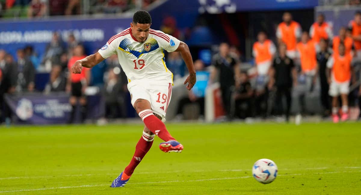 Kevin Andrade en esta Copa América  /Reuters