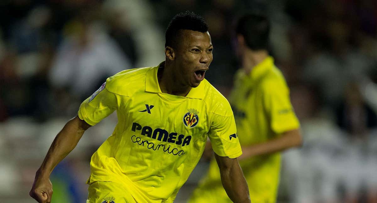 Ikechukwu Uche, en un partido con el Villarreal. /GETTY