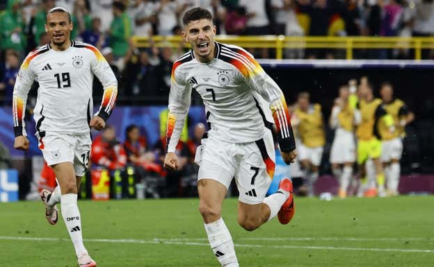 Havertz y Sané serán dos de las amenazas de España.  REUTERS